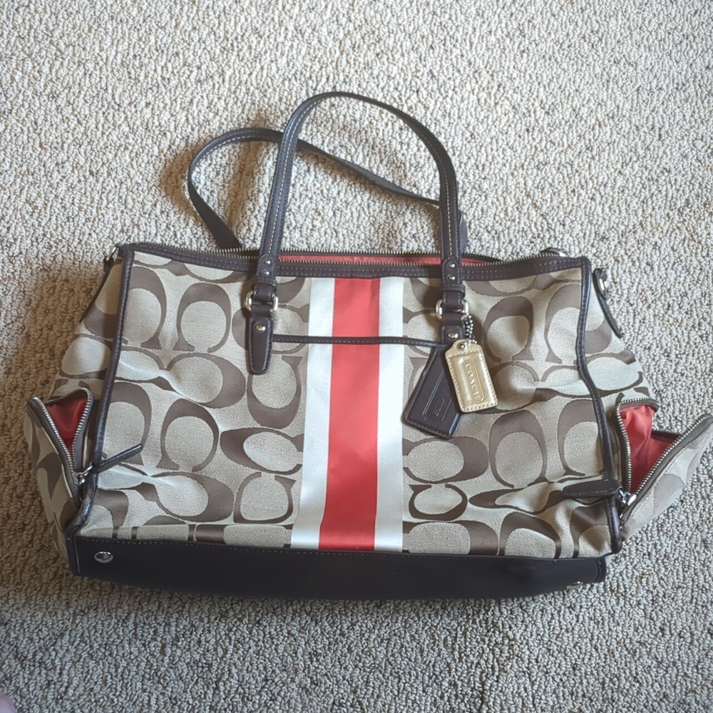 Coach diaper bag